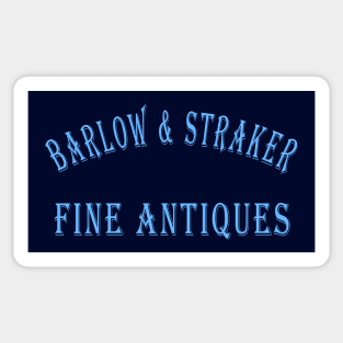 Barlow & Straker Fine Antiques Sticker